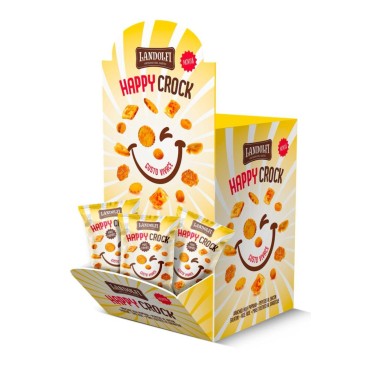 Espositore Happy Crock Landolfi 30 pezzi da 25 g
