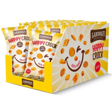 Espositore Happy Crock Landolfi 65 pezzi da 14 g