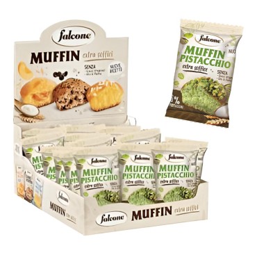 Falcone Muffin al Pistacchio Espositore da 18 pz da 50 gr