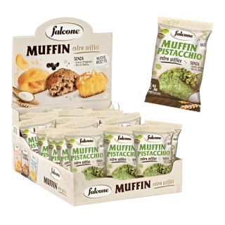 Falcone Muffin al Pistacchio Espositore da 18 pz da 50 gr