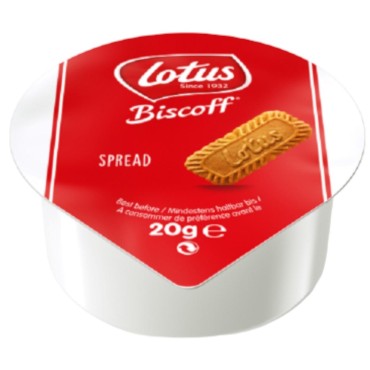 Lotus Biscoff Crema Spalmabile gr20 da 120 monoporzioni