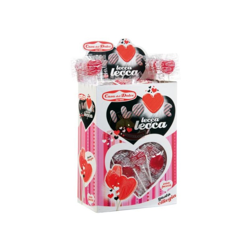 Lecca lecca Lollipop "I Love" gr.6,5x200 Casa del Dolce