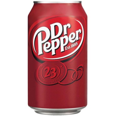 Dr Pepper Bibita Analcolica e fruttata da 330 ml