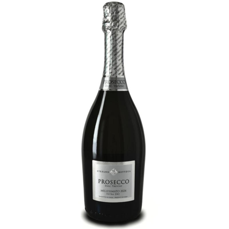 Prosecco DOC Extra Dry Bottega 11% 75 cl Freschezza e Vivacita' in Bottiglia