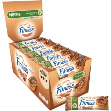 Nestle' Fitness Barrette Cioccolato al Latte 24 pezzi da 22,5 grammi