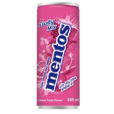 Mentos Soda Drink Fruit Mix ml.240x24