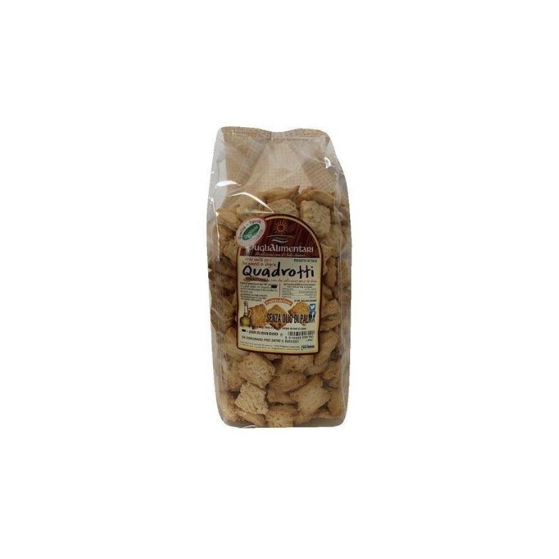 Puglialimentari Quadrotti Gusto Patate e Rosmarino Busta da 1 Kg
