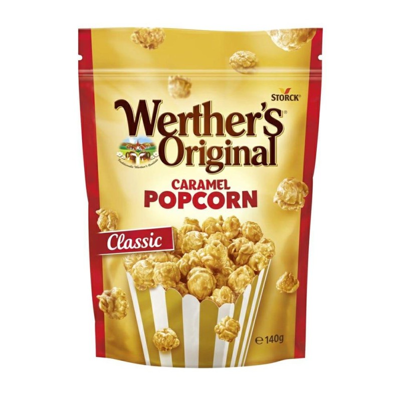 Wherther's Original Pop Corn al Caramello Busta da 140gr Wherther's Original Pop Corn al Caramello Busta da 140gr
