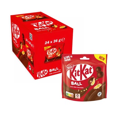 Kit Kat Ball Milk da gr.36 in 24 confezioni