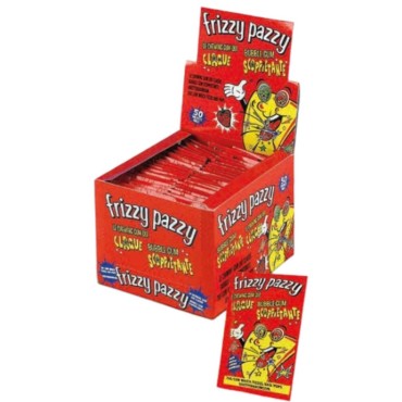 Casa del Dolce Frizzy Pazzy Fragola 50 pezzi da 7 grammi