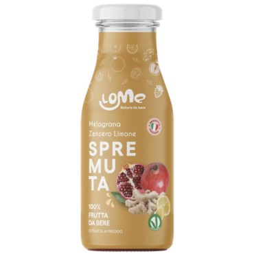 Lome Spremuta di?ä Melagrana Zenzero e Limone 12 Bottiglie da 200 ml