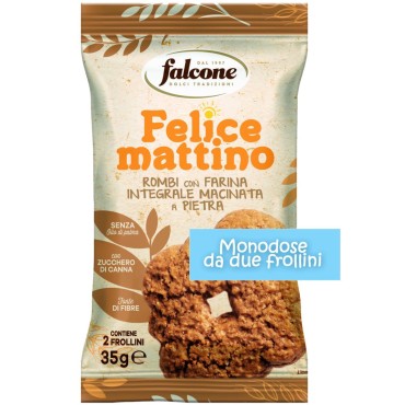 Rombi con Farina Integrale Biscotto Monodose gr.35x33 Falcone