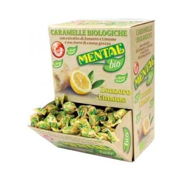 Dispenser Caramelle Bio Zenzero Limone Fassi kg.0,75 Mental