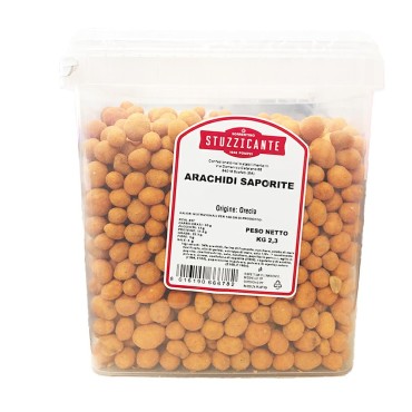 Secchiello Arachidi Saporite Paprika kg.2,3 Stuzzicante
