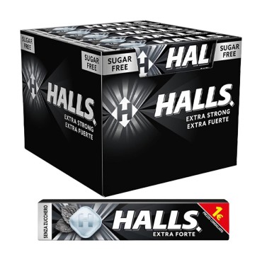 Halls Extra Forte Sugarfree 1,30Â€ gr.32x20
