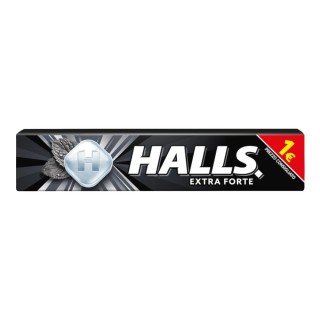 Halls Extra Forte gr.33,5x20 1,30Â€ Con Zucchero