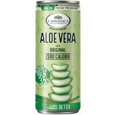 Aloe Vera gusto Original 35% ml.240x12 L'Angelica