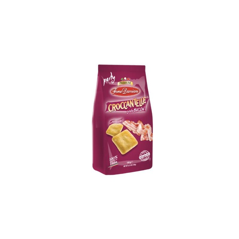 Croccantelle Bacon Party gr.180 Forno Damiani