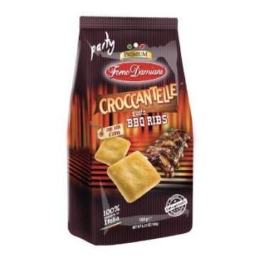 Croccantelle BBQ Ribs Party gr.180 Forno Damiani
