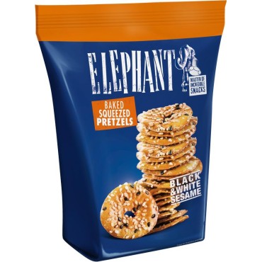 Elephant Squeezed Pretzels Sesamo gr.80