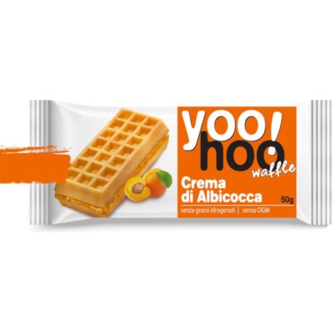 Yoohoo! Waffle Albicocca gr.50 x12 pezzi Zaniboni