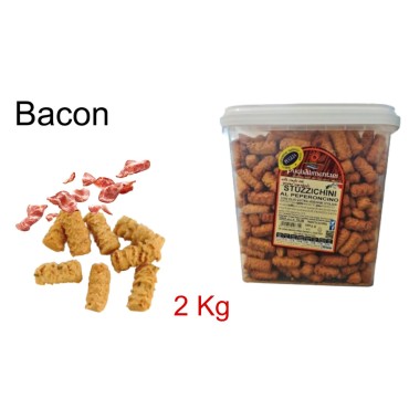 Puglialimentari Stuzzichini Gusto Bacon Secchiello da 2 Kg