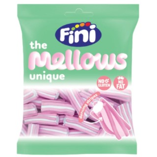 Fini Clouds Marshmallow Striato Rosa Senza Glutine - 12 Buste da 80gr