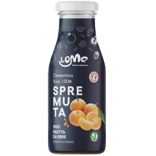 Lome Spremuta di Pura Clementina 12 Bottiglie da 200 ml