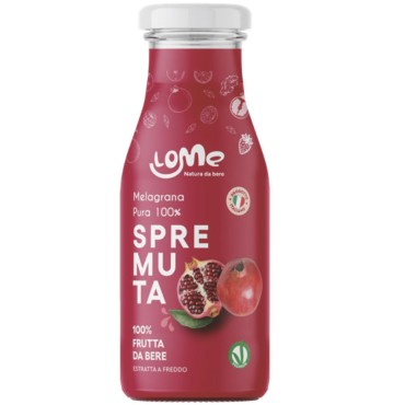 Lome Spremuta di Vera Melagrana 12 Bottiglie da 200 ml