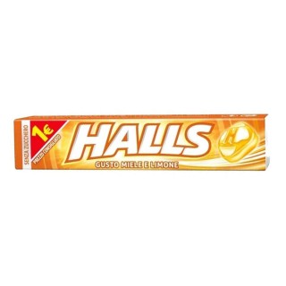 Halls Miele & Limone Senza Zucchero 1,30Â€ gr.32x20