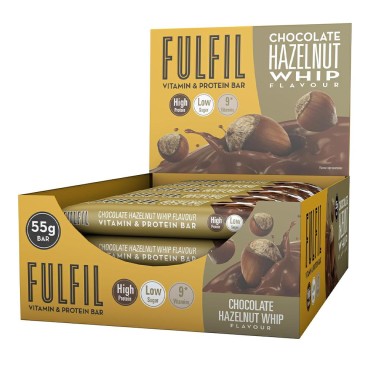 Fulfil Barretta Proteica Cioccolato e Nocciola gr.55x15
