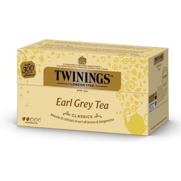 Twinings Te Earl Grey 26 Filtri