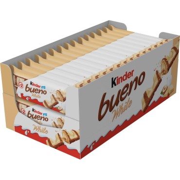 Ferrero Kinder Bueno White Confezione da 30 Snack