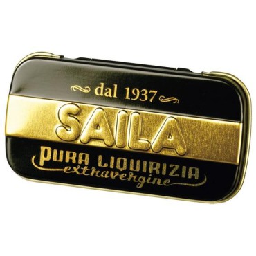 Saila Pura Liquirizia Extravergine Latta in Metallo Gr.10x18