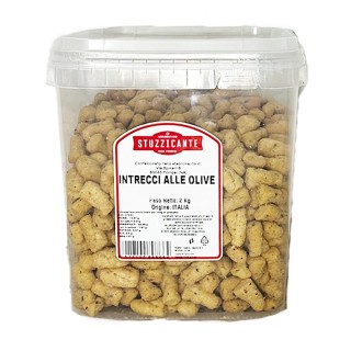 Secchiello Intrecci alle Olive kg.2 Stuzzicante