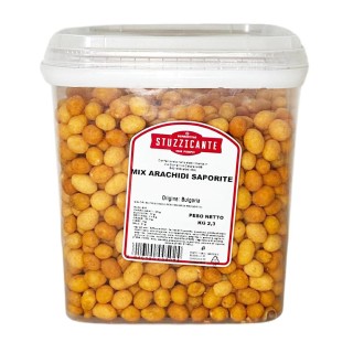 Secchiello Arachidi Saporite Mix kg.2,3 Stuzzicante