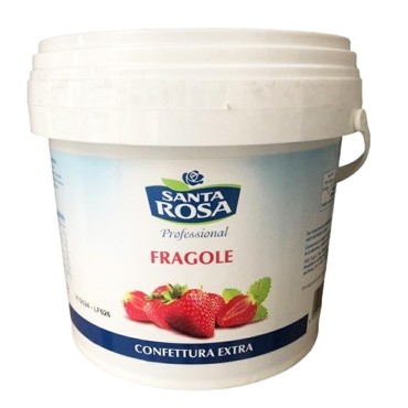 Santa Rosa Confettura Extra di Fragole Barattolo da 3,2 Kg