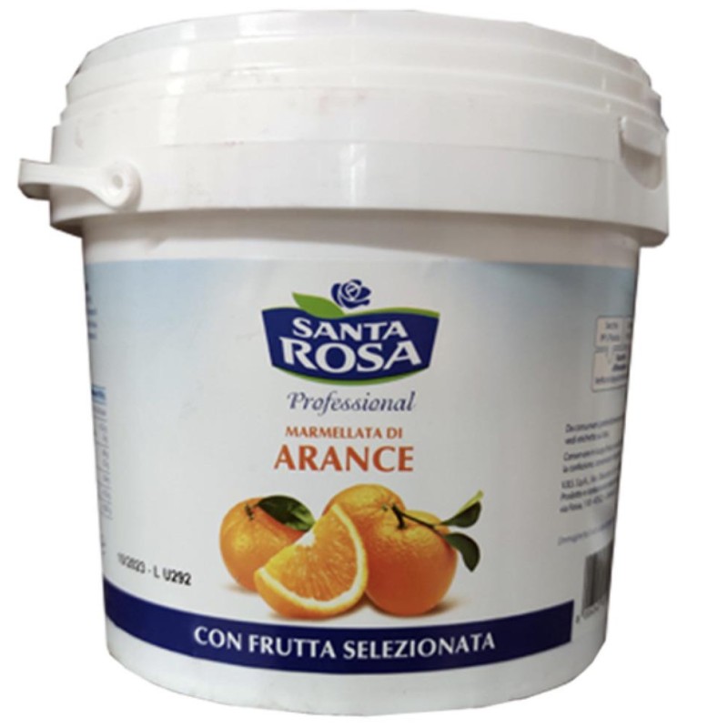Santa Rosa Marmellata di Arance Con Frutta Selezionata Barattolo da 3,2 Kg