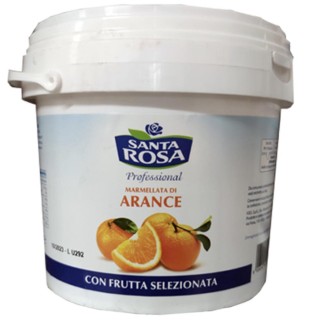 Santa Rosa Marmellata di Arance Con Frutta Selezionata Barattolo da 3,2 Kg