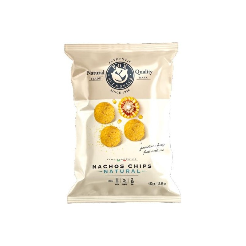 Nachos Chips Round Fox - 450 g di Croccantezza per i Tuoi Snack! Nachos Chips Round Fox - 450 g di Croccantezza per i Tuoi Snack!