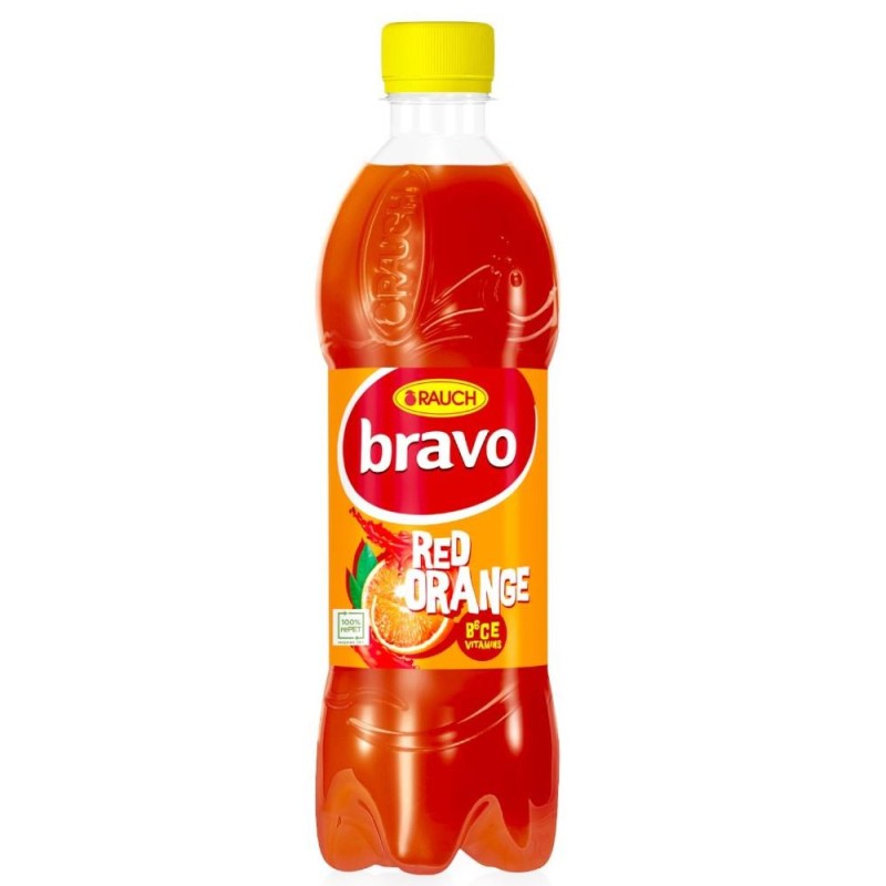 Bravo Succo di frutta Arancia Rossa ml.500x12 Rauch