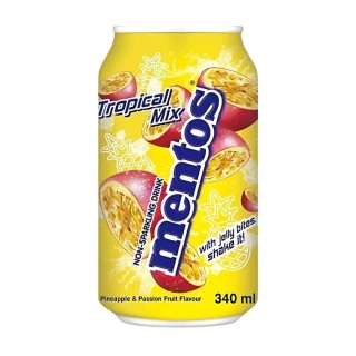 Mentos Soda Drink Tropical Mix ml.340x24