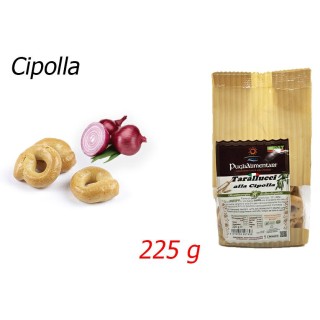 Puglialimentari Tarallucci Gusto Cipolla Busta da 225 grammi