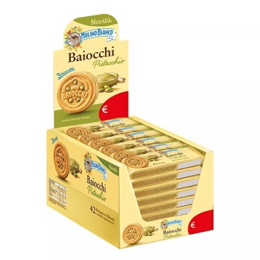 Baiocchi Pistacchio Mulino Bianco Expo gr.28x42