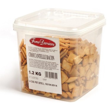 Croccantelle Secchiello Bacon gr.1100 Forno Damiani
