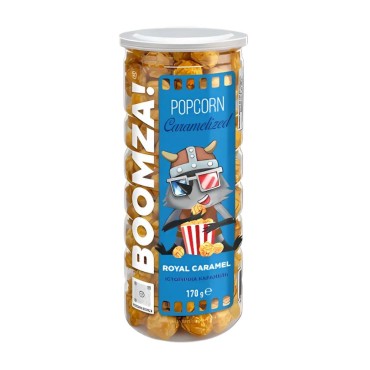 Boomza! PopCorn Caramellati Gusto Caramello gr.170
