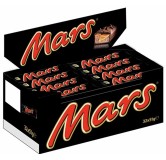Mars caramello e cioccolato al latte 32 barrette da gr.51