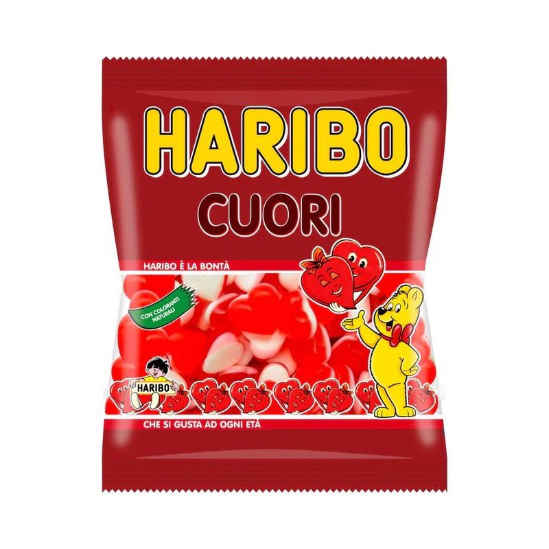 Cuori Caramelle Gommose Haribo gr.80