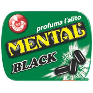 Mental Black Astuccio con Zucchero x24