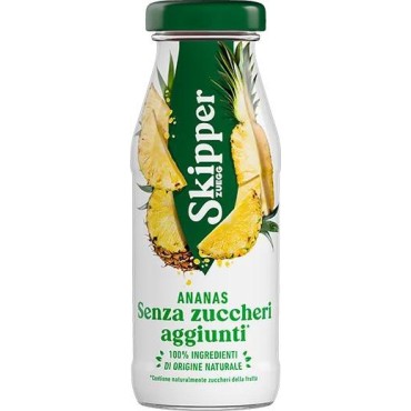 Skipper Ananas Senza Zucchero Bar ml.200x24